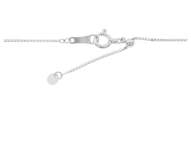 Autre Marque Collana in oro bianco Au750 e diamanti Argento - vista 5