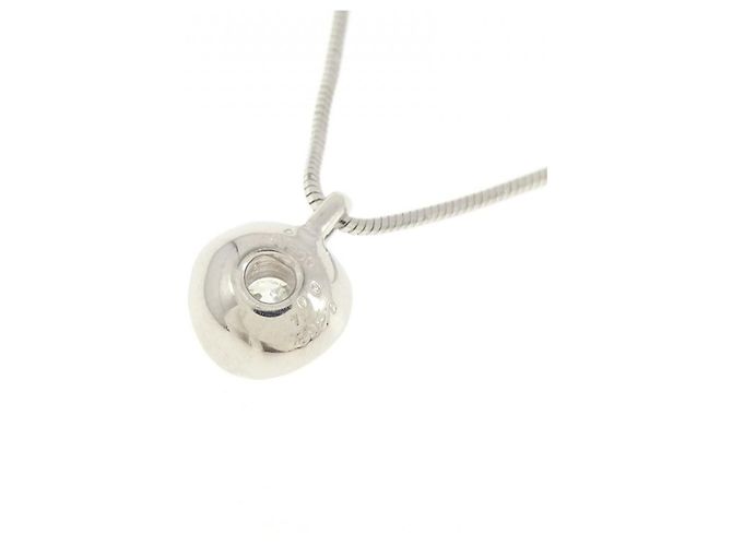 Autre Marque Collana con Diamanti Pt900/Pt850 Argento - vista 4