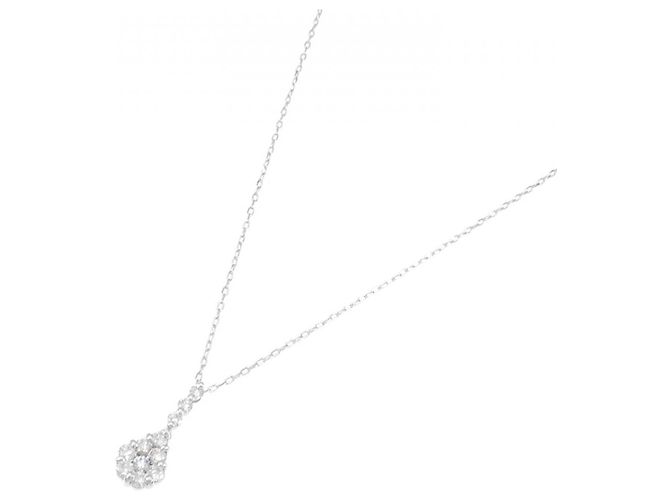 Autre Marque Collana con Diamanti Au750 Argento - vista 2