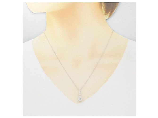 Autre Marque Collana con Diamanti Au750 Argento - vista 6