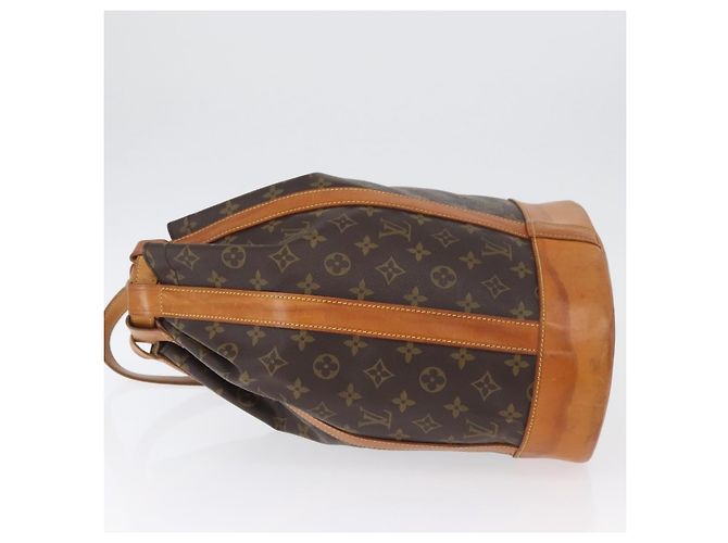 Louis Vuitton Randonnee Monogram Canvas PM Marrone - vista 4