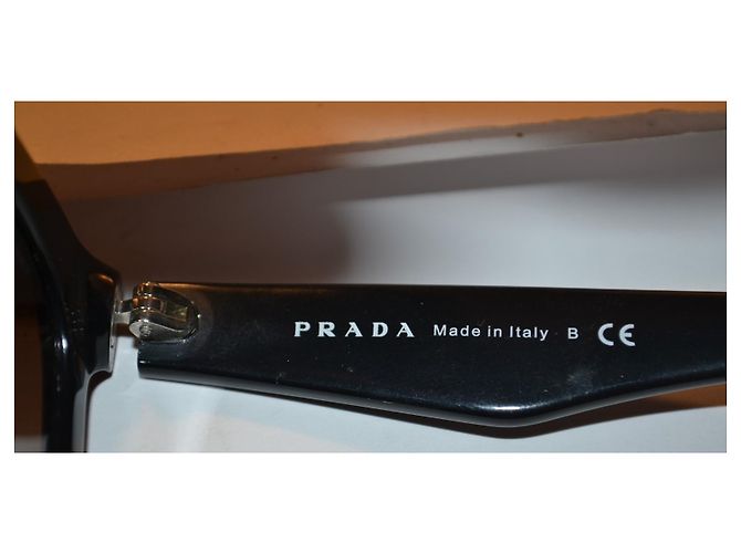 Gafas de sol Prada SPR24Q negras Negro - vista 7