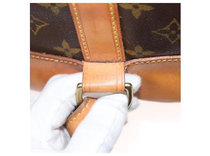 Zaino Louis Vuitton Randonnee Monogram Canvas PM Marrone - vista 7