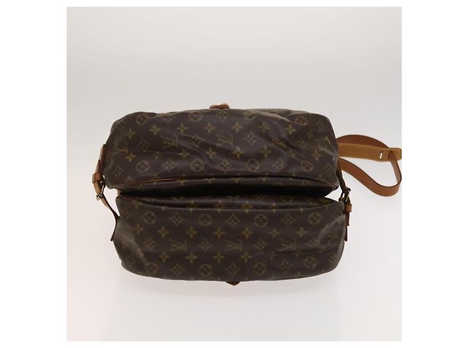 Louis Vuitton Saumur Monogram Canvas 35 Marrone - vista 7
