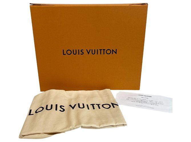 Onthego Louis Vuitton Monogram Denim Tote Bag Blau - Ansicht 14