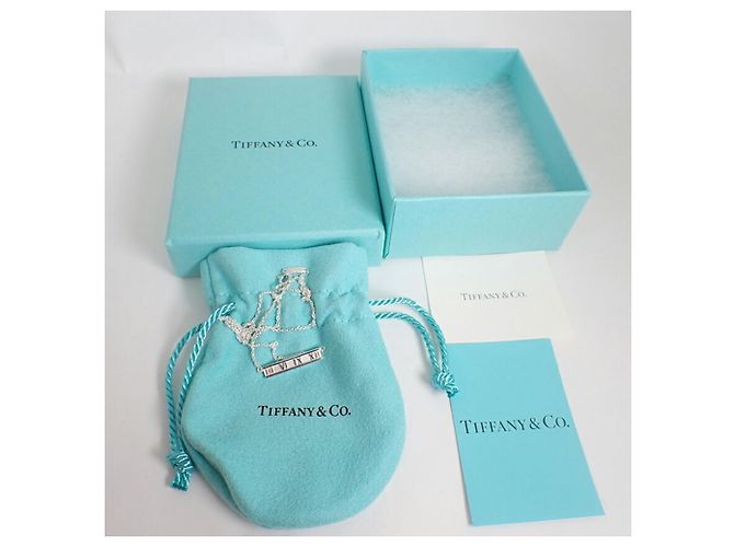 Collana con pendente Tiffany & Co. 925 Atlas Bar - vista 9