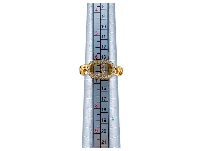 Anillo Christian Dior Dior Clair D Lune Dorado - vista 10