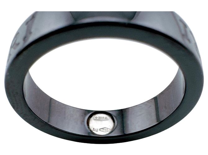 Bulgari Bvlgari B.zero1 Essential Ring aus 18K Gold Schwarz - Ansicht 8