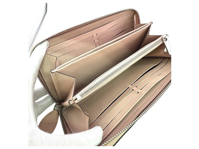 Cartera Zippy Mahina Long Rosa Louis Vuitton - vista 5