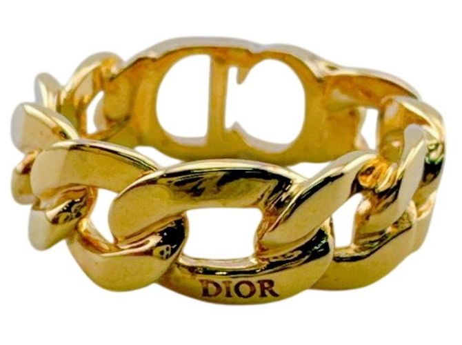 Christian Dior CD Logo Ring Golden - Ansicht 5