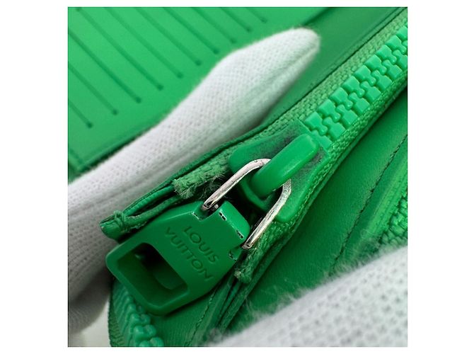 Louis Vuitton Zippy Wallet in Grün Hellgrün - Ansicht 12