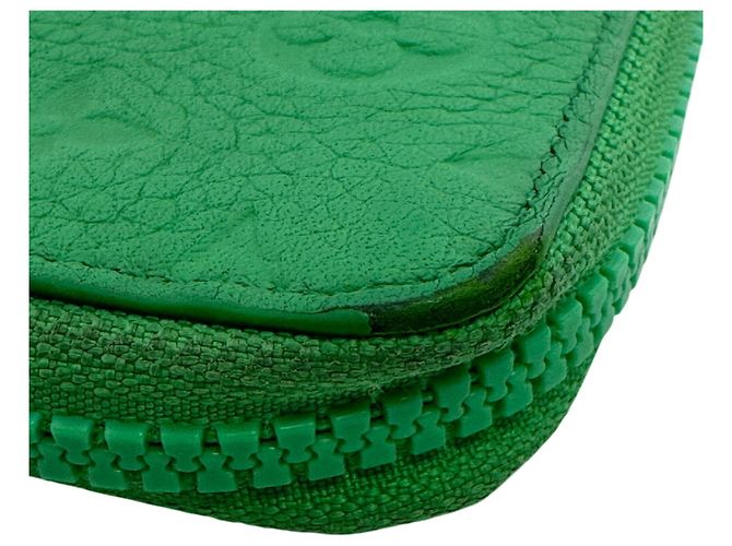 Louis Vuitton Zippy Wallet in Grün Hellgrün - Ansicht 4