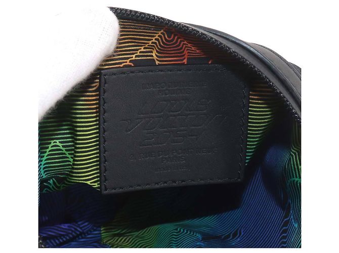 Louis Vuitton Expandable Polochon Schultertasche Braun Schwarz - Ansicht 7