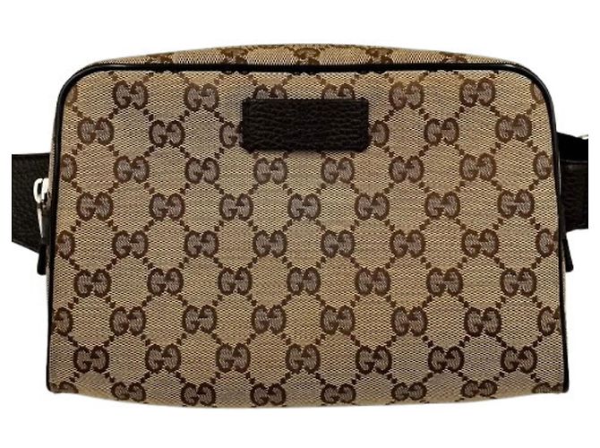 Borsa a tracolla Gucci GG Canvas Marrone - vista 2