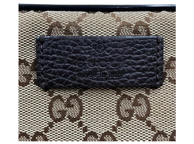 Borsa a tracolla Gucci GG Canvas Marrone - vista 5
