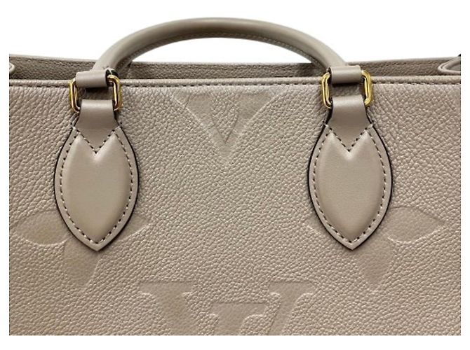 Louis Vuitton OnTheGo MM Tote Bag Grau - Ansicht 4