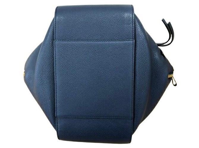 Borsa a mano/Borsa a tracolla Hammock Small Loewe Nero Blu navy - vista 5