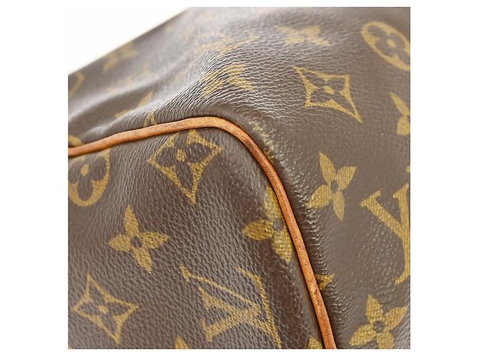 Borsa Louis Vuitton Speedy Monogram Canvas 30 Marrone - vista 7
