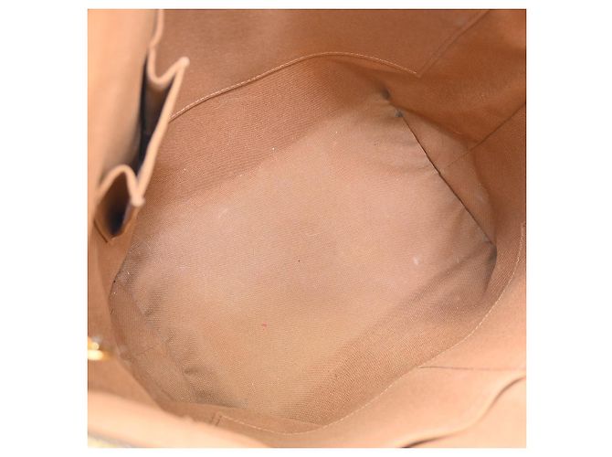Borsa Louis Vuitton Palermo Monogram Canvas PM Marrone - vista 3