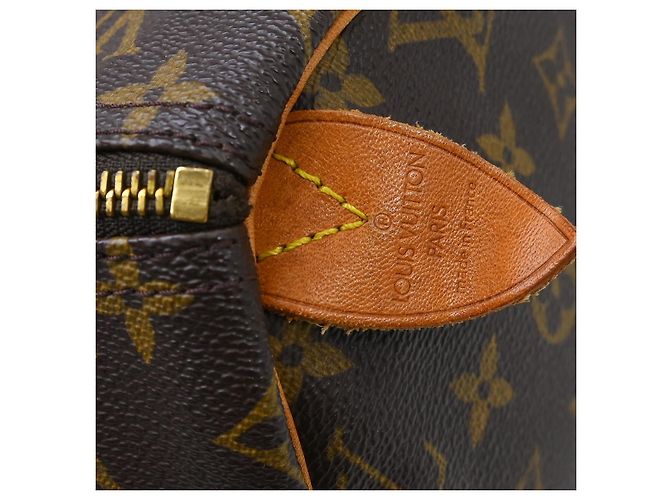 Borsa Louis Vuitton Speedy Monogram Canvas 40 Marrone - vista 4