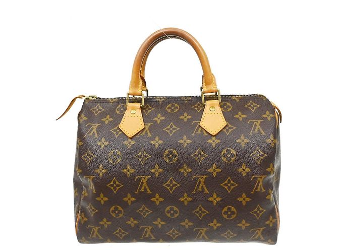 Louis Vuitton Speedy Monogram Canvas 30 Marrone - vista 2