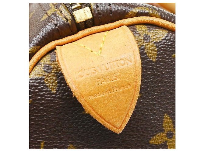 Louis Vuitton Speedy Monogram Canvas 30 Marrone - vista 4