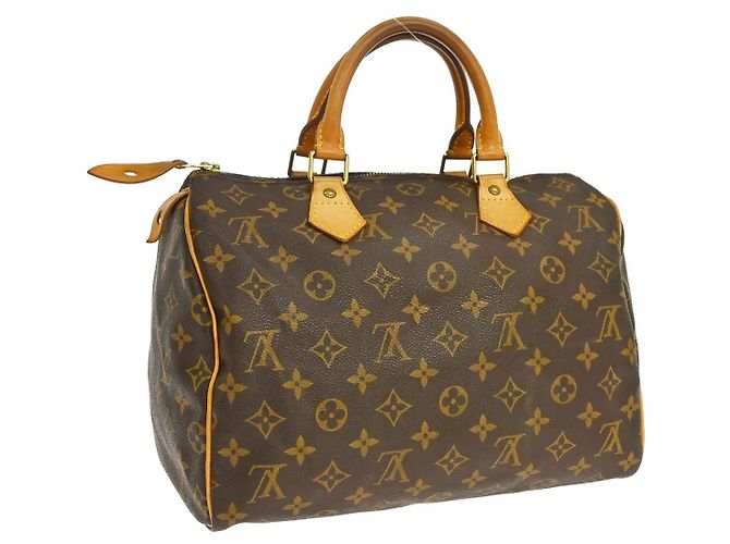 Louis Vuitton Speedy Monogram Canvas 40 Marrone - vista 2
