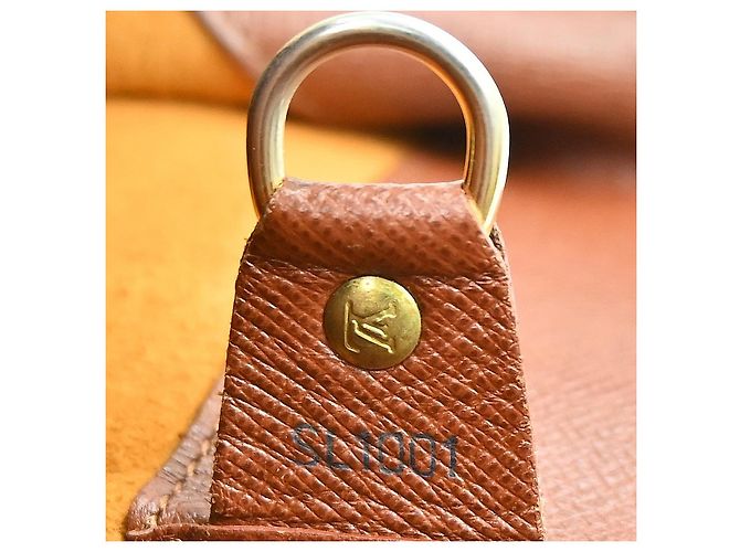 Borsa Musette Salsa Louis Vuitton in tela Monogram GM Marrone - vista 4