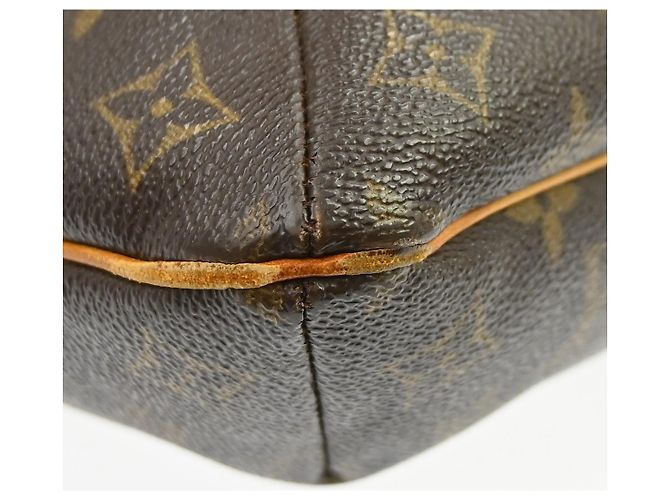 Borsa Musette Salsa Louis Vuitton in tela Monogram GM Marrone - vista 7