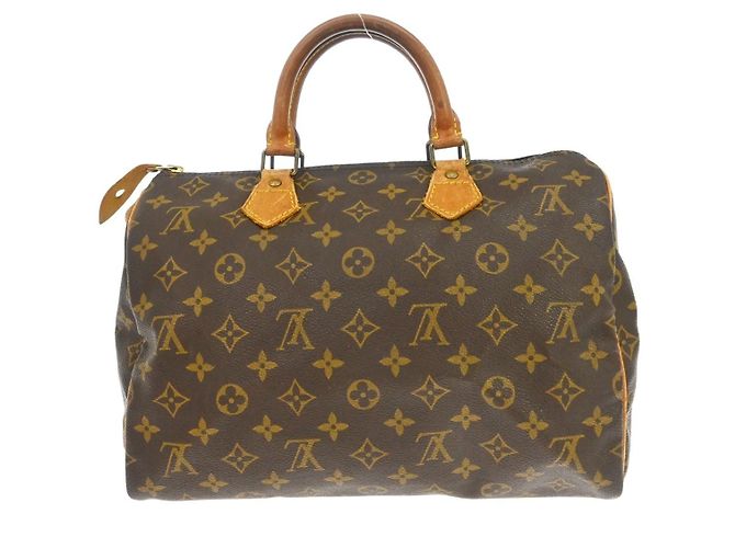 Louis Vuitton Speedy Monogram Canvas 30 Marrone - vista 2