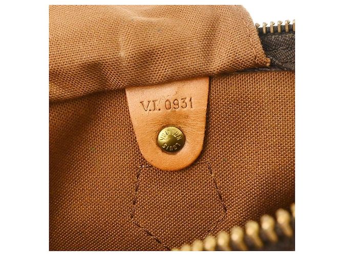Louis Vuitton Speedy Monogram Canvas 30 Marrone - vista 5