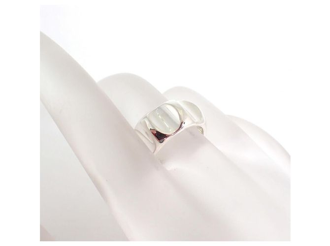 Tiffany & Co. Sterling Silver Paloma Groove Band Ring - view 6