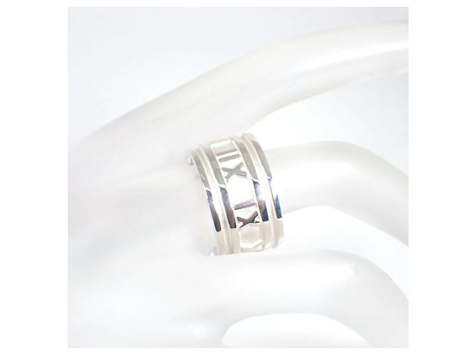 Bague Atlas Wide Band en argent 925 Tiffany & Co. - vue 8