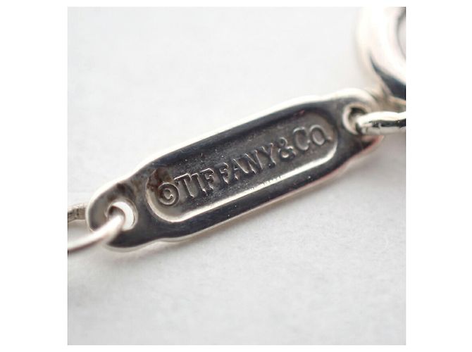 Collana con pendente a borsa in argento sterling 925 Tiffany & Co. - vista 8