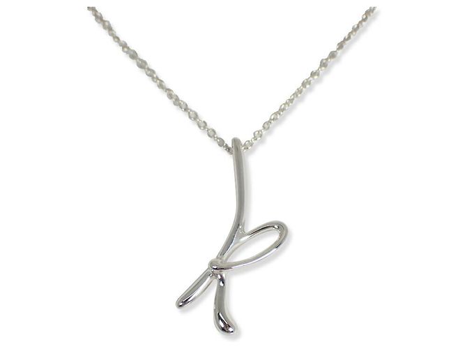 Collana con pendente Tiffany & Co. 925 Initial K - vista 2