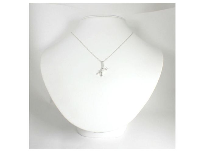 Collana con pendente Tiffany & Co. 925 Initial K - vista 3