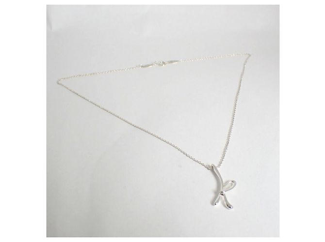 Collana con pendente Tiffany & Co. 925 Initial K - vista 4