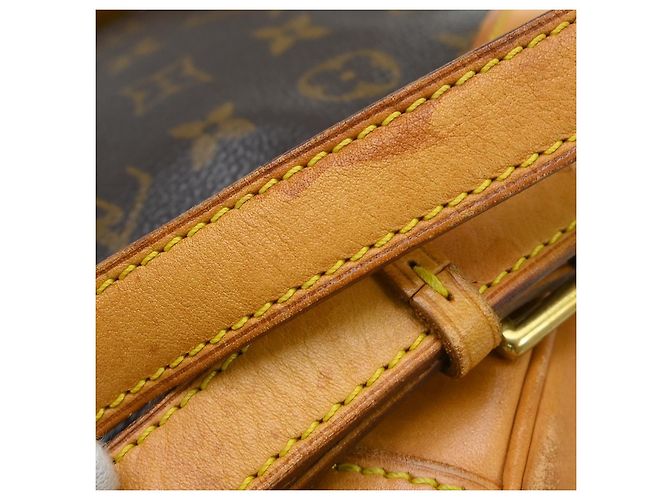 Sac à dos Louis Vuitton Vintage Montsouris Monogram Canvas MM Marron - vue 6