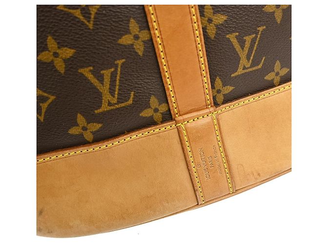Zaino Louis Vuitton Randonnee Monogram Canvas PM Marrone - vista 4