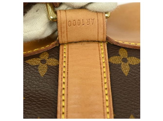 Zaino Louis Vuitton Randonnee Monogram Canvas PM Marrone - vista 5
