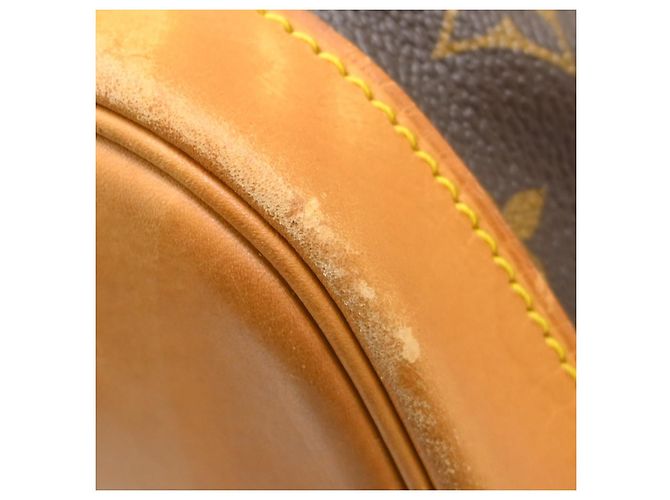 Sac à dos Louis Vuitton Vintage Montsouris Monogram Canvas MM Marron - vue 7