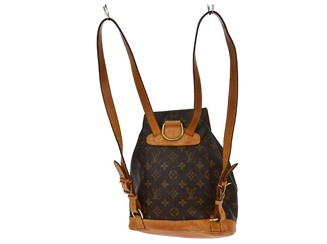 Louis Vuitton Vintage Montsouris Rucksack Monogram Canvas MM Braun - Ansicht 2