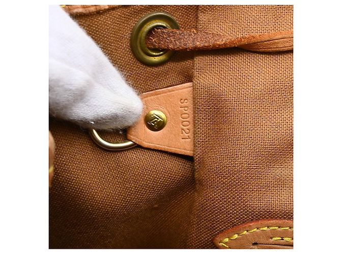 Louis Vuitton Vintage Montsouris Rucksack Monogram Canvas MM Braun - Ansicht 4