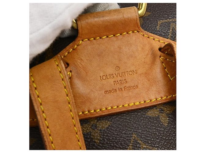 Louis Vuitton Vintage Montsouris Rucksack Monogram Canvas MM Braun - Ansicht 5