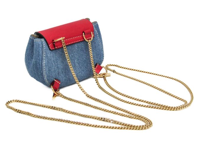 Chloé Chloe Drew Crossbody Backpack Leder Mini Mehrfarben - Ansicht 2