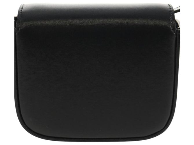 Céline Celine Vintage Triomphe Shoulder Leather Medium Noir - vue 2