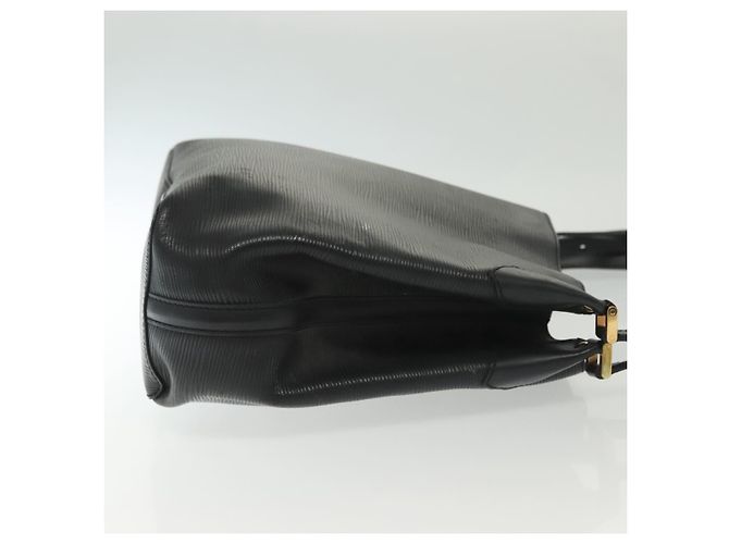 Borsa Louis Vuitton Mandara in pelle Epi MM Nero - vista 3