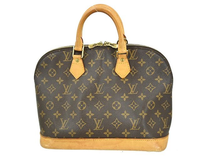 Louis Vuitton Alma Monogram Canvas PM Marron - vue 2