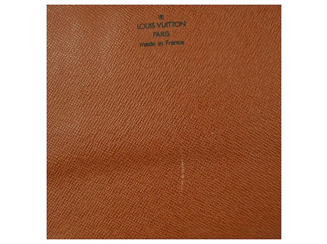Borsa Louis Vuitton Cartouchiere Monogram Canvas MM Marrone - vista 4