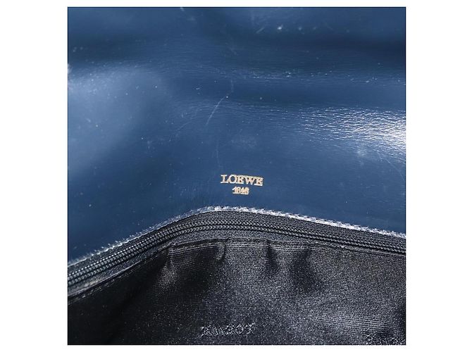 Loewe Anagram Leather Bleu Marine - vue 6